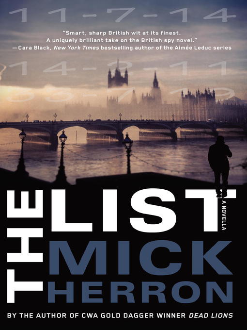 Title details for The List by Mick Herron - Wait list